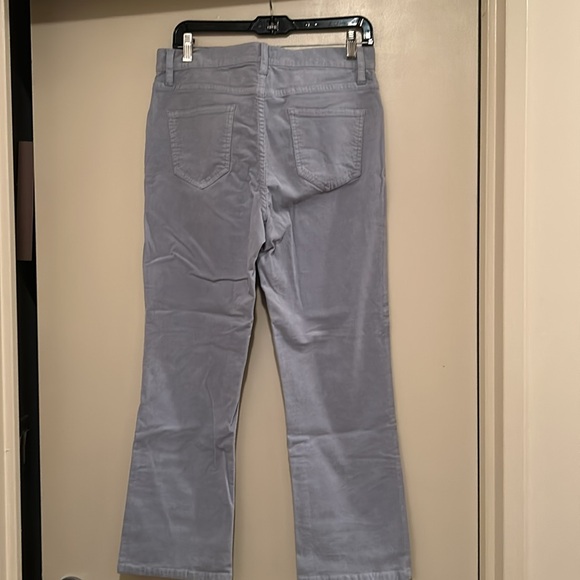 Powder blue corduroy Joie pants - Picture 4 of 5